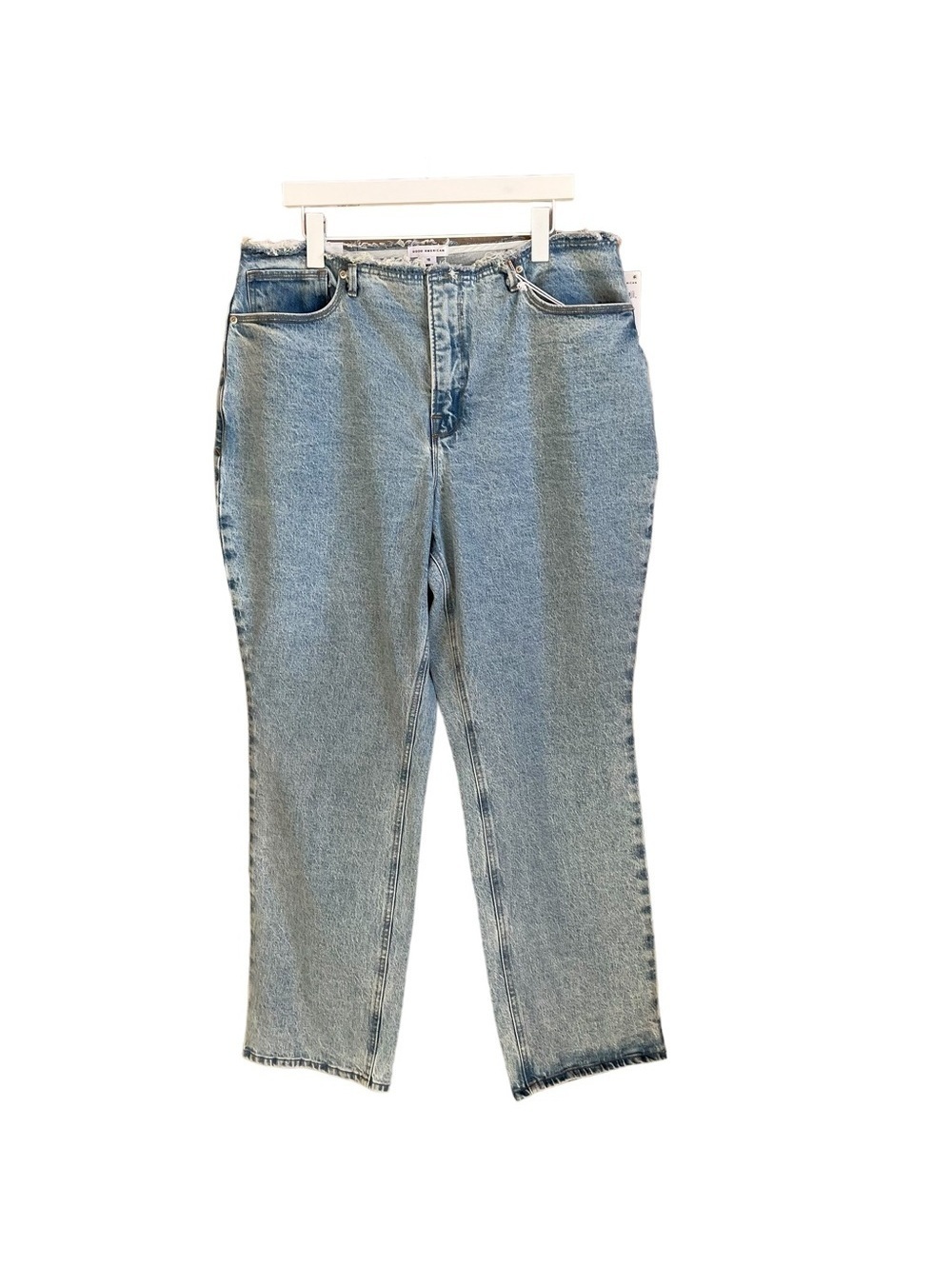 Good American GOOD ’90s Relaxed Jeans Indigo492 Size 15 Denim Cotton Retro Plus